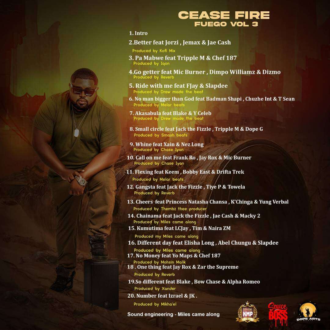 Vjeezy - Cease Fire Fuego Vol 3 Full Album Download